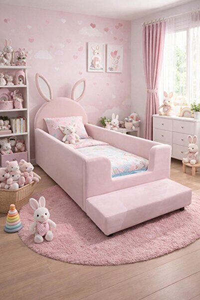 Puf Bebe Montessori serisi_Çocuk yatağı_Bebek yatağı 90x190 ölçüde (İç yatak ...