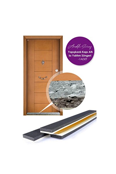 morbeyazhome Spumă adezivă pentru izolare termică sub ușă, burete pentru prag