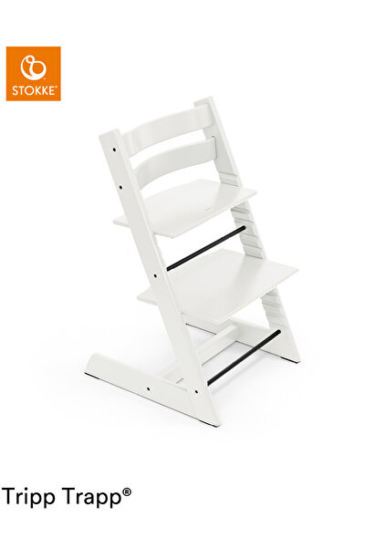 Stokke Tripp Trapp Ahşap Mama Sandalyesi Beyaz