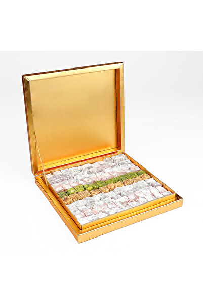 Hacı Şerif Special Çifte Kavrulmuş Lokum Gold Kutu (750g)
