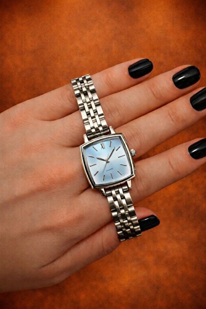 T-GOER MİNİMAL KARE KADIN KOL SAATİ BOMBELİ CAM