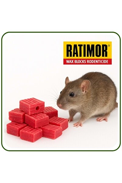 Kulsan İlaç Ratimor Mum Blok Fare Zehiri | 250 Gram