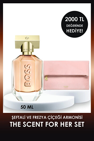 Hugo Boss The Scent For Her EDP Kadın Parfüm 50 ml + Çanta