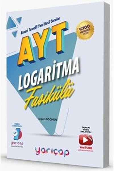 Yarıçap Yayınları AYT Logaritma Fasikülü