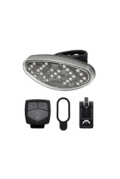 Genel Markalar Bisiklet Kablosuz Sağ Sol Sinyal Stop Lambası Led Usb Şarjlı (...