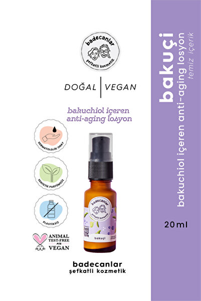Badecanlar Şefkatli Kozmetik bakuçi 20 ml | Doğal Retinol Alternatifi Bakuchi...