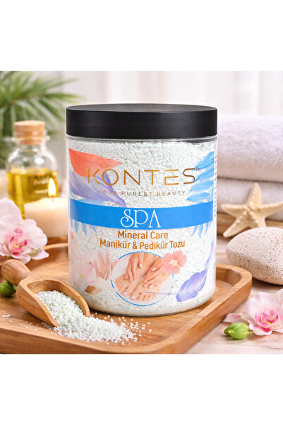 Kontes Spa Mineral Care Manikür Pedikür Tozu Mavi 500gr