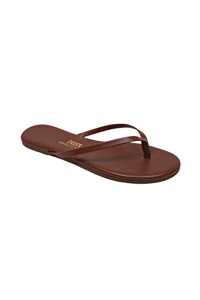 Tkees Flip-flops de damă clasici, bordeaux, eleganți, casual papuci