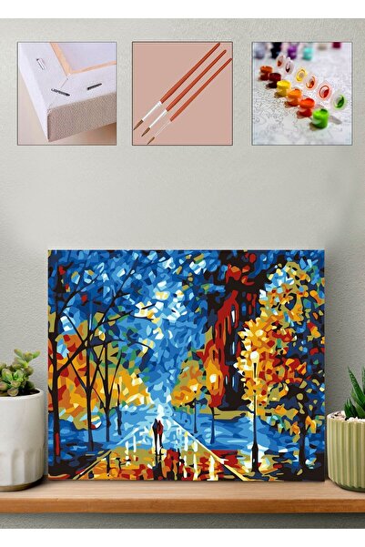 Carmen Sayılarla Boyama Seti - Sonbahar Akşamı
