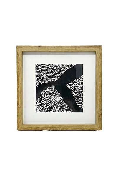 GOOD HOME Resim Çerçevesi Ceviz 40X40 Cm