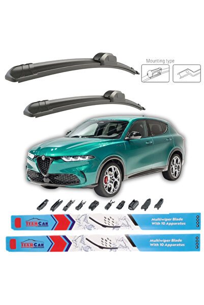 TEAMCAR Lame ștergătoare Alfa Romeo Tonale (965) – Set față
