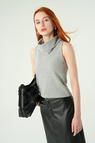 Rays 3118A Μπλουζάκι με μονό μανίκι σε γκρι χρώμα