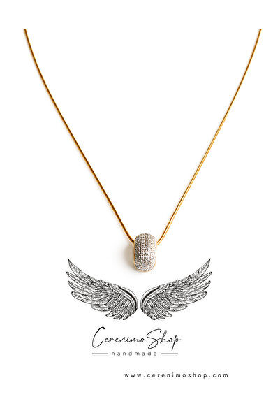 Cerenimo Shop Xuping Taşlı Topçuk Kolye