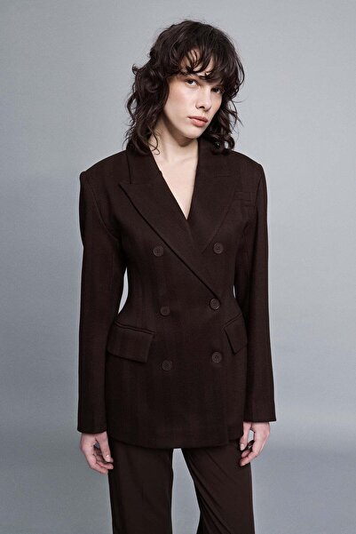 VATKALI Sculptural fitted blazer ceket