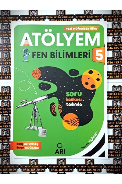 Arı Yayıncılık Arı Yayınları 5.Sınıf Fen Bilimleri Atölyem (Yeni Müfredat)