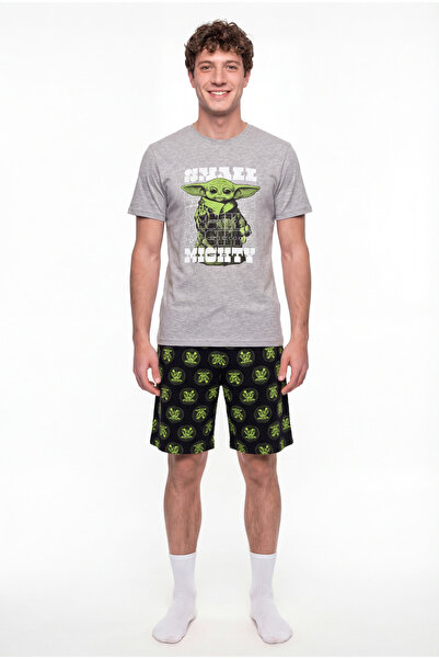 Penti Men's Colorful Lic-Grogu Pajama Set