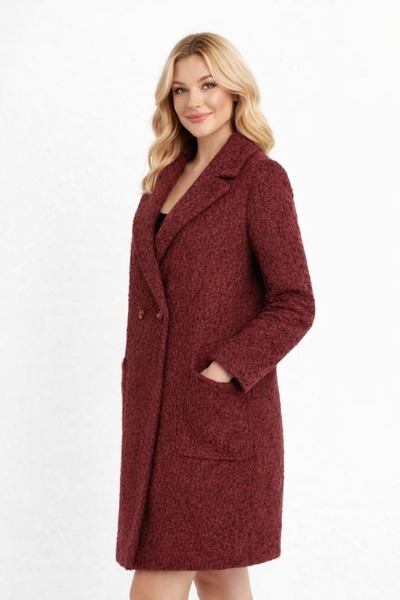 Cananca Tekstil Astarsız Kaban oversize kaban