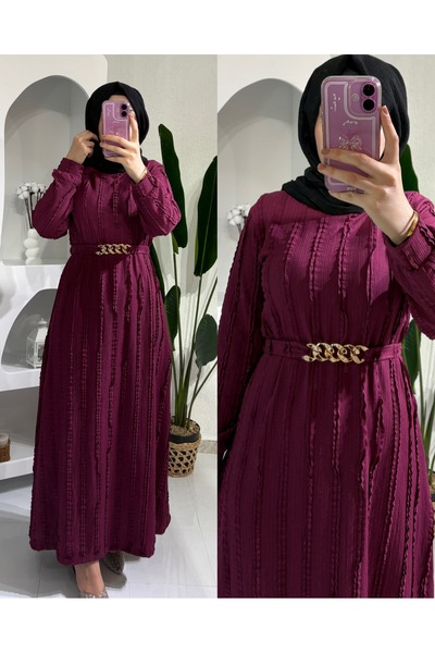 STİLSEN TESETTÜR BOYDAN ELBİSE