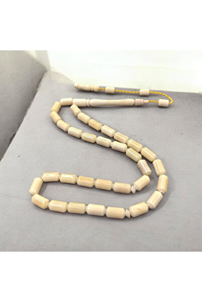 İnan Tesbih Capsule Cut Natural Color Camel Bone Prayer Beads