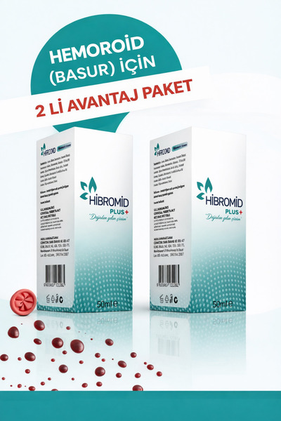 Hibromid Hemoroidd (B.ASUR) Kremi 2'li Set ( 2 Adet X 50 ml )