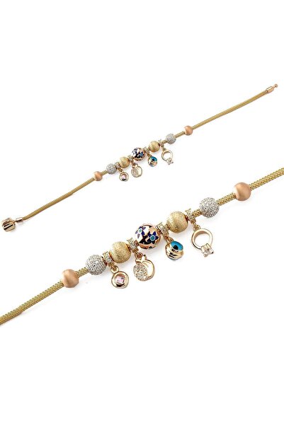 Altınaşkı Figürlü Altın Bileklik