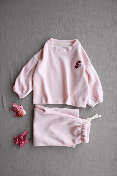 Oh La La Koala For Little Ones Pudra Pastel Soft Touch Alt Üst Takım