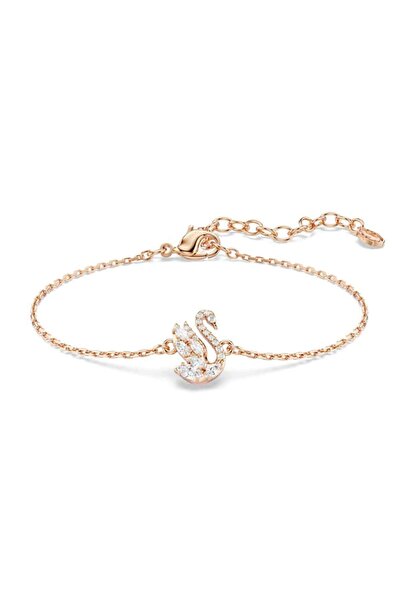 Swarovski 5738202 Bilezik Swan:Bracelet Whı/Ros