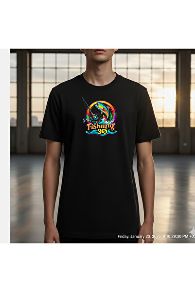 Etoile Studio تي شيرت بتصميم صياد السمك