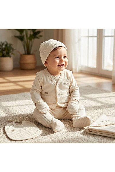 Gaye Men's 10-Piece Hospital Outfit Set with Fish Pattern Straps - 100% Cotton
