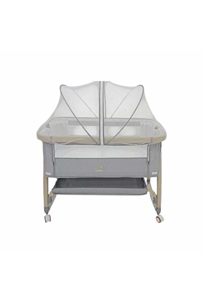 Rally سرير الأطفال المحمول "أحلام هادئة" مع ناموسية - نوم آمن ومريح لطفلك!