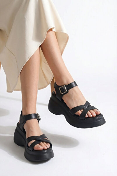 Riccon Women's Sandals 0012919 Black