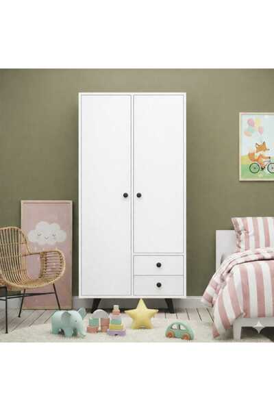 FUHO Patara Gardırop Beyaz