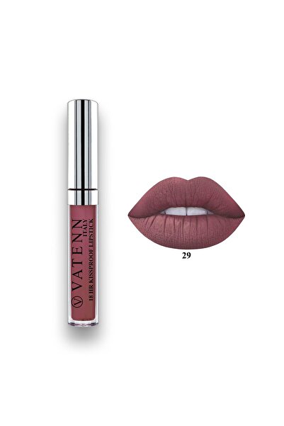 VATENN ITALY 18 Hr Kissproof Lipstick 29 Pianura