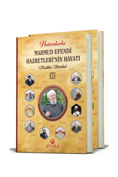Ahıska Yayınevi Hatıralarla Mahmud Efendi Hazretlerinin Hayatı 2 Cilt Takım -...