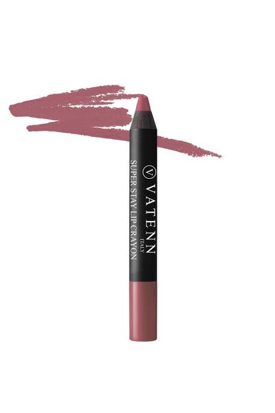 VATENN ITALY super stay lip crayon 433 – Non-Dry Smooth Matte Lipstick, Water...