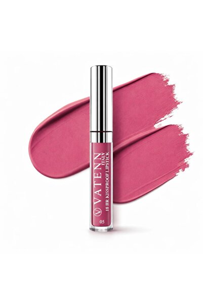 VATENN ITALY 18 Hr Kissproof Lipstick 05 Ravishing Rose