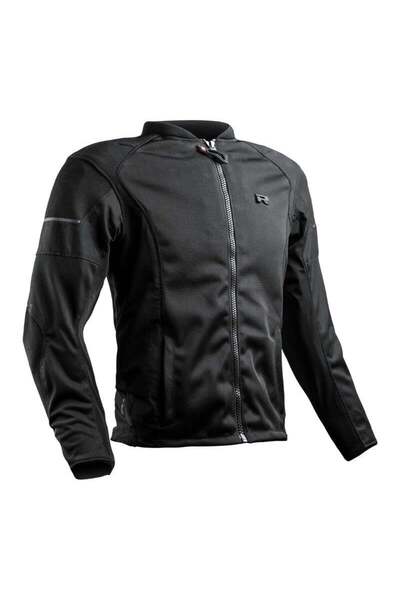 richa Bodyguard Korumalı Erkek Yazlık Motosiklet Montu Siyah