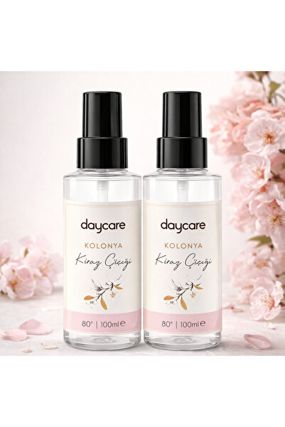 Daycare Kiraz Çiçeği Kolonya 100 ml x2 – İkili Avantaj Paketi