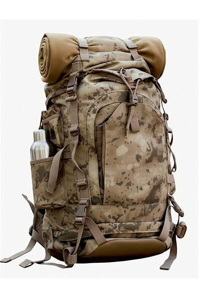 helinaria Taktik 110 Lt Askeri Sırt Çantası Su Geçirmez-Yürüyüş-Seyahat-Dağcı...