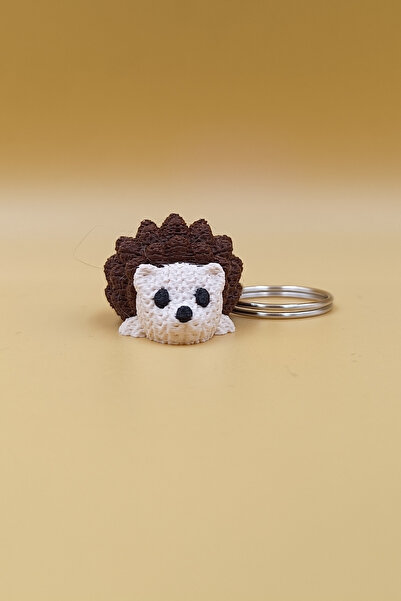 Rodopiva Breloc cu model tricotat în formă de arici (plastic)