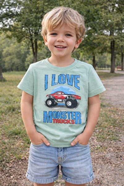 krm kerem bebe Pamuk lu Štampano Letnji dečak T-shirt