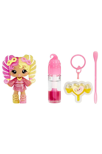 TOYFEST Yummiland Mila Mallows Bebeği ve Dudak Parlatıcısı Gizemli Renk Serisi