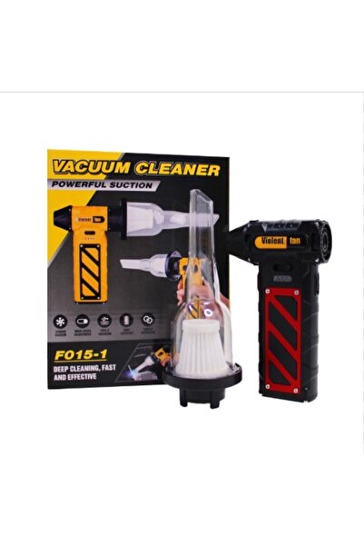 Generic موديل F015-1 | منفاخ توربيني ومكنسة كهربائية 2 في 1 | مروحة قوية