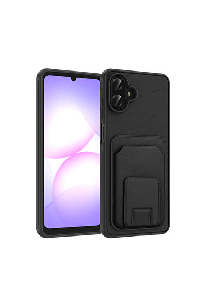Ceponya Galaxy A07 Case with Card Holder, Magnetic Stand, Pu Leather Look Lux...