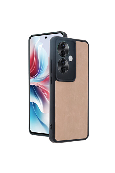 cepmoda Oppo "Reno 11F (5g)" Premium Leather Coated Case - Silicone Cover wit...