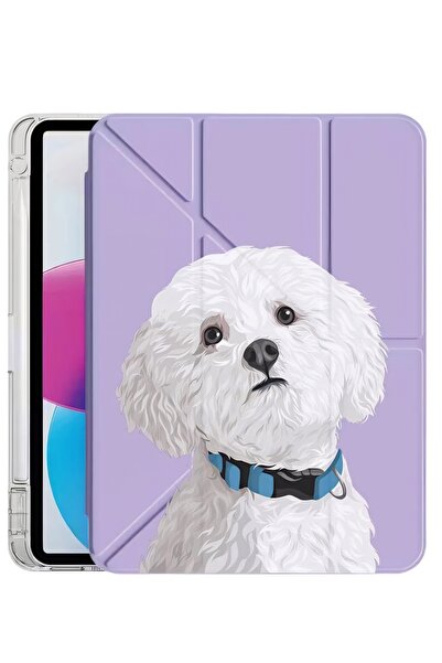 Fogy Huawei MatePad 11.5S 2025 Uyumlu için Kılıf Üçgen Desenli Katlanır Kalem...