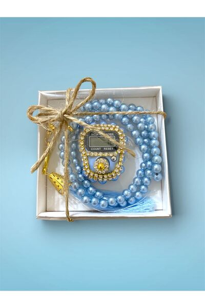 Gülfa Giftbox GülfaMix Hediyelik Taşlı Zikirmatik Ve Tesbih Seti Kutulu İslam...