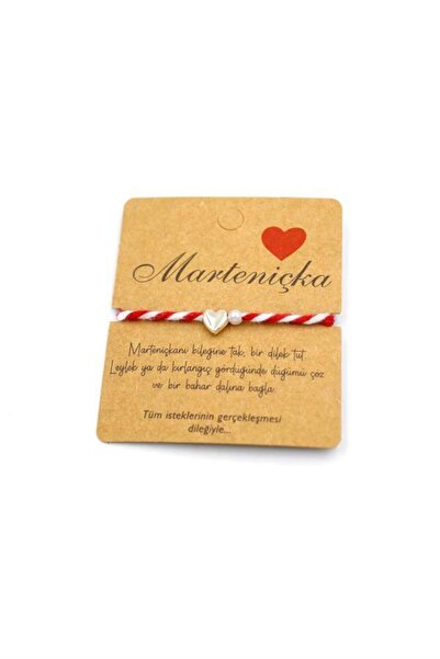 Mestore Heart Marteniçka Bracelet - Red