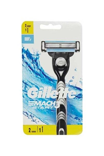 Mach ماكينة حلاقة ماتش 3 ستارت (مقبض واحد + شفرتان)