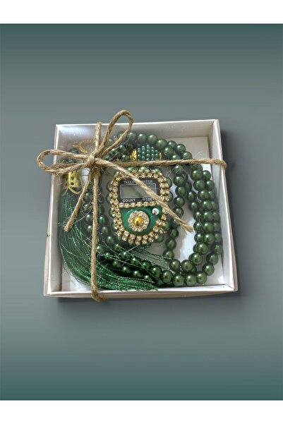 Gülfa Giftbox GülfaMix Hediyelik Taşlı Zikirmatik Ve Tesbih Seti Kutulu İslam...